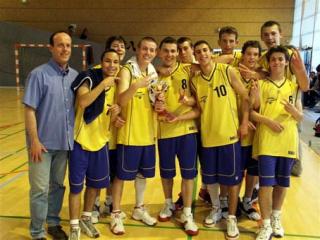 Les Cadets Masculins Région Vainqueur de la coupe de Haute Savoie..