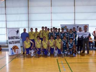 Les Cadets Masculins Région Vainqueur de la coupe de Haute Savoie..