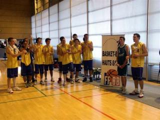 Les Cadets Masculins Région Vainqueur de la coupe de Haute Savoie..