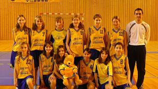 Les Benjamines vainqueurs du tournoi dAlby-1