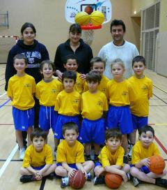 Tournoi Baby Basket du 22 janvier à Douvaine..