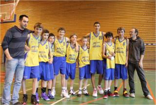 Les Minimes Masculins vainqueurs du final Four et champions de Haute-Savoie ..